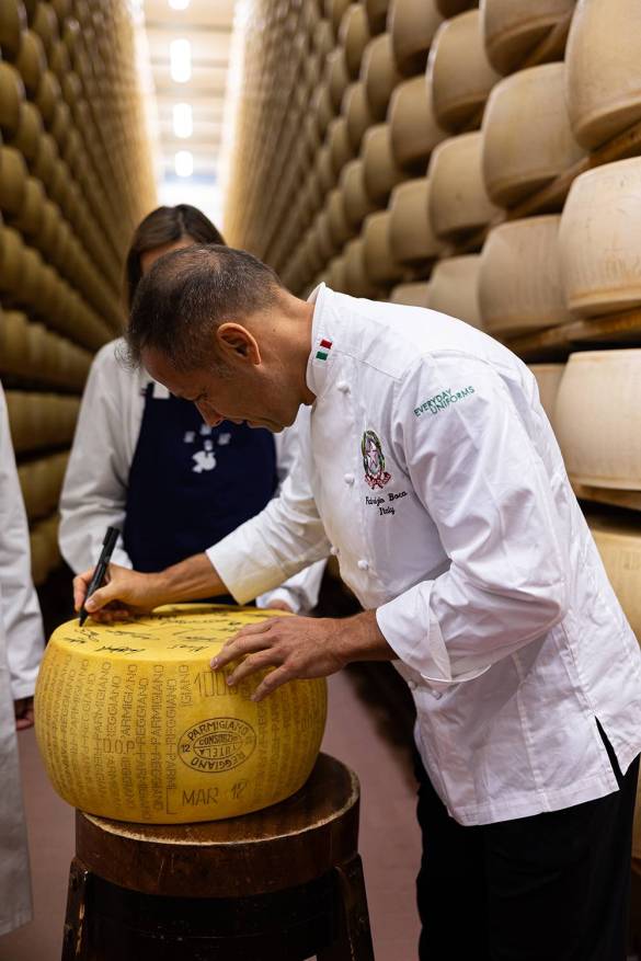 Visita della delegazione degli chef dei capi di Stato a Bedonia e Chiaravalle